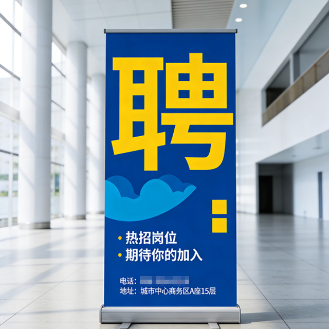 成都铝合金展架：轻量易装 + 防锈耐用，可用于展会活动宣传